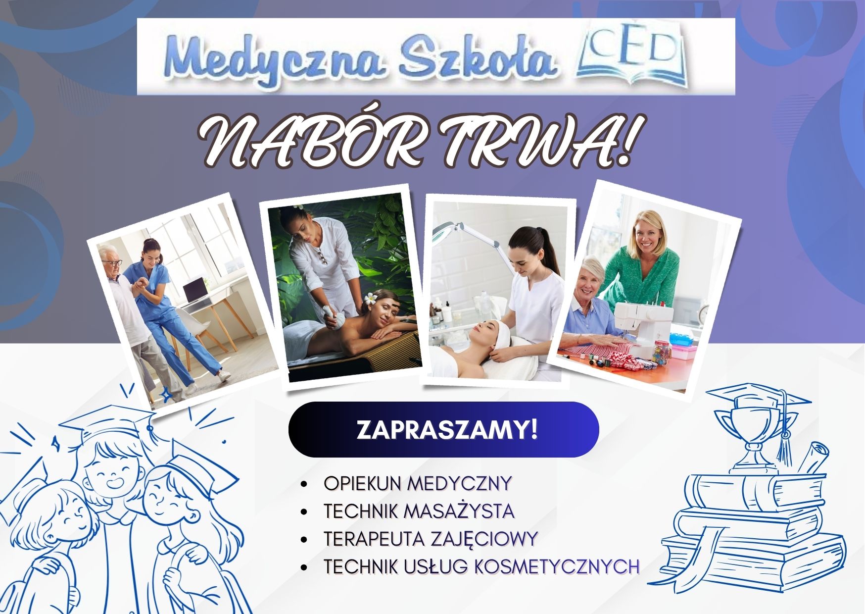 NABÓR NA NOWE KIERUNKI TRWA ! ZAPRASZAMY!